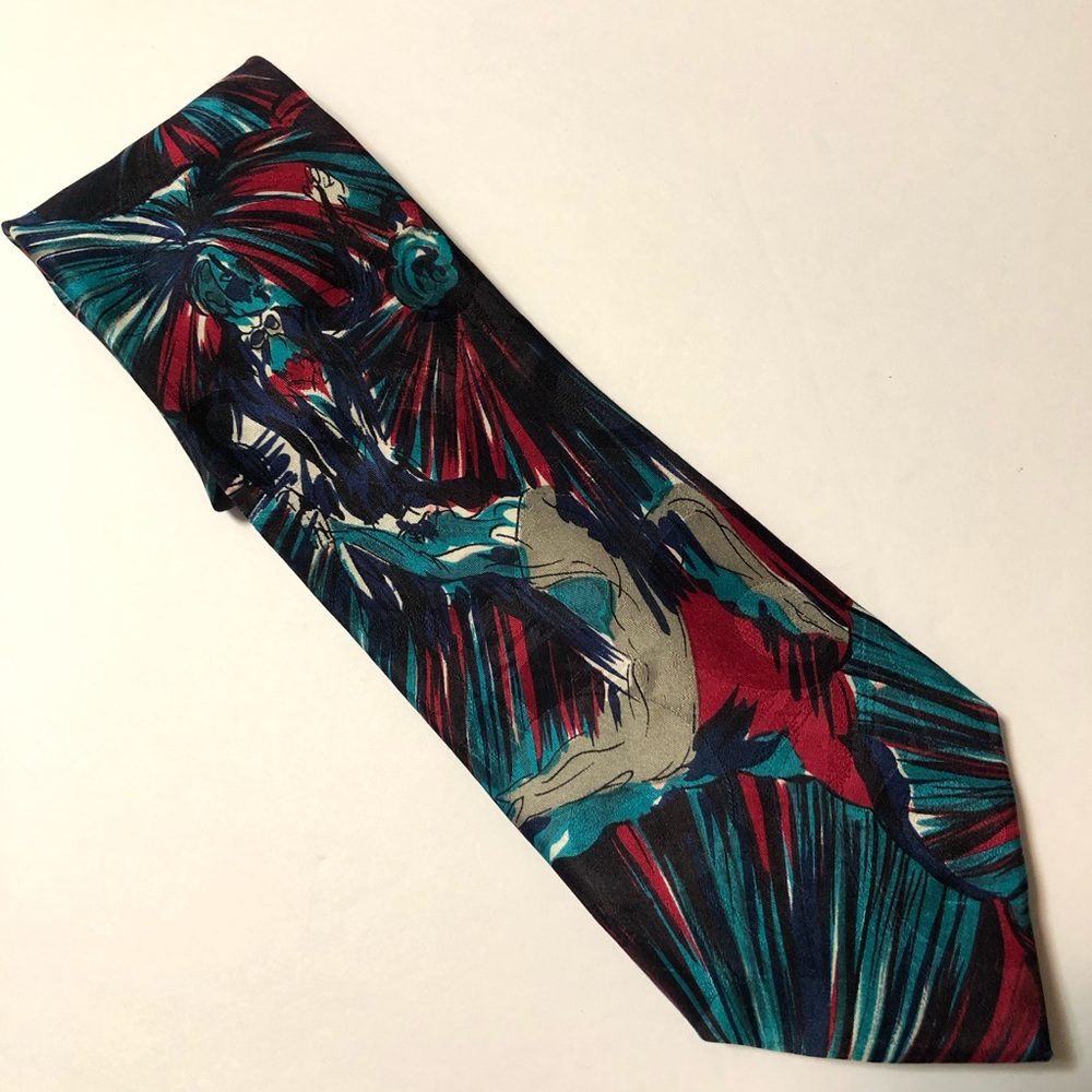 Fratelli Moda Men’s Tie 100% Silk Floral